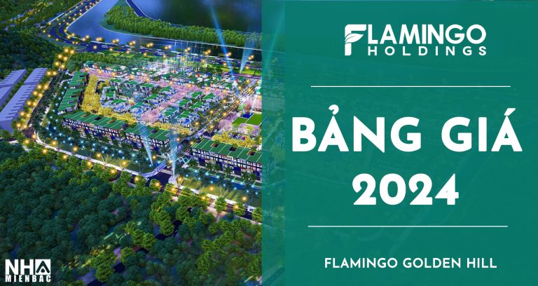 Cập nhật bảng giá bán dự án Flamingo golden hill Hà Nam