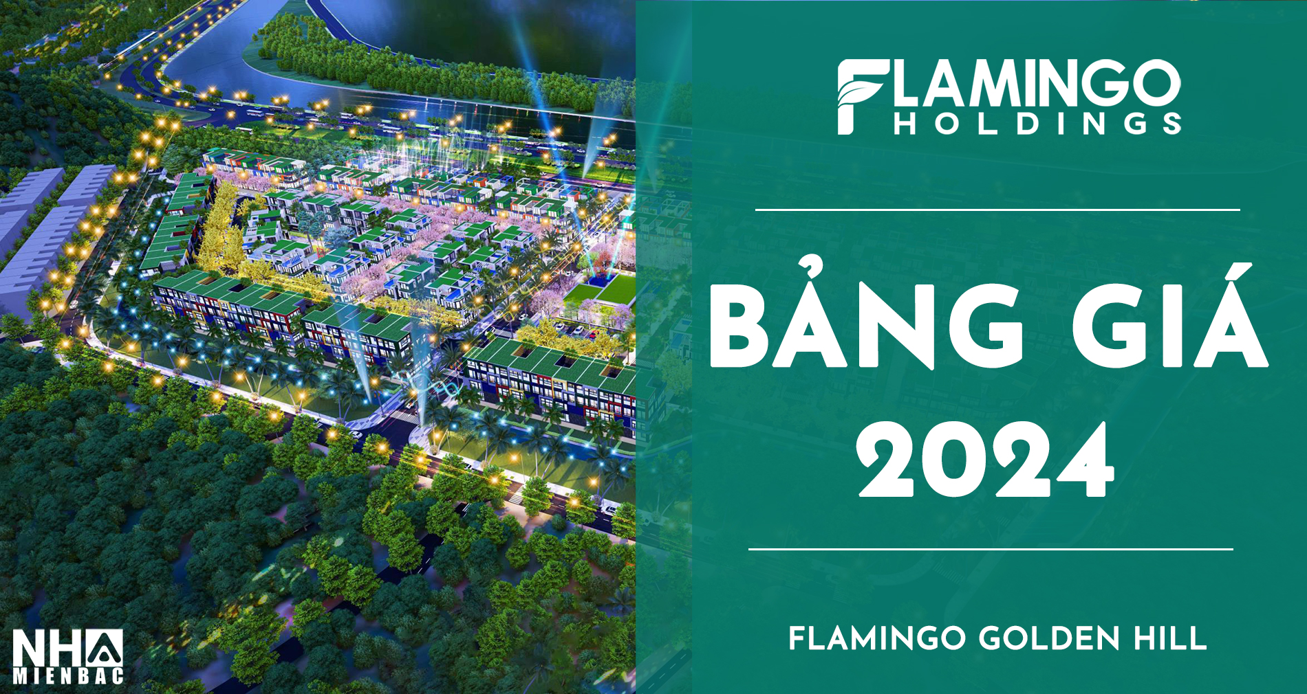 Cập nhật bảng giá bán dự án Flamingo golden hill Hà Nam